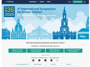 8th International Symposium on Sensor Science (I3S 2020)