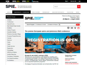 SPIE Photonics Europe