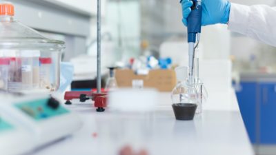 Scientist in lab